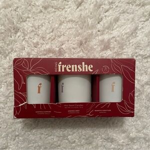 Being Frenshe Mini Reset Candle trio NWT with Box Damage